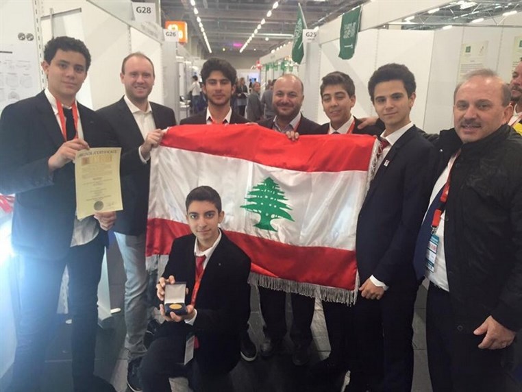 INEA 2015 awards Gold Medal and 2 prizes to young Lebanese team.